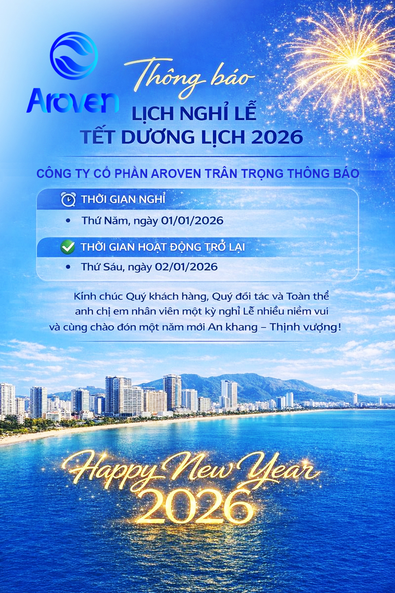 AROVEN TẾT DƯƠNG LỊCH 2026