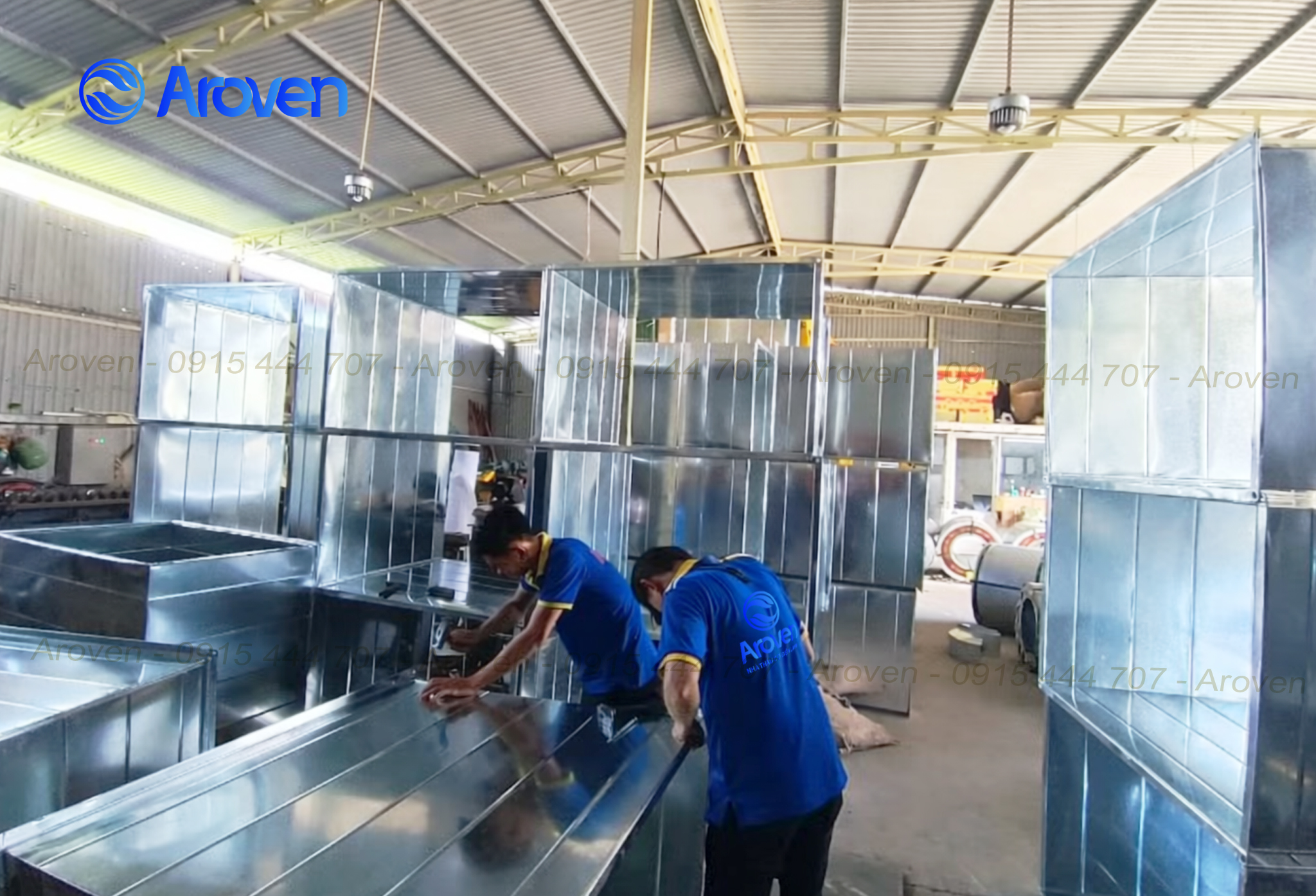 Aroven Aroven Hệ thống ống gió chính là “hệ hô hấp” giúp không khí lưu thông đều khắp không gian