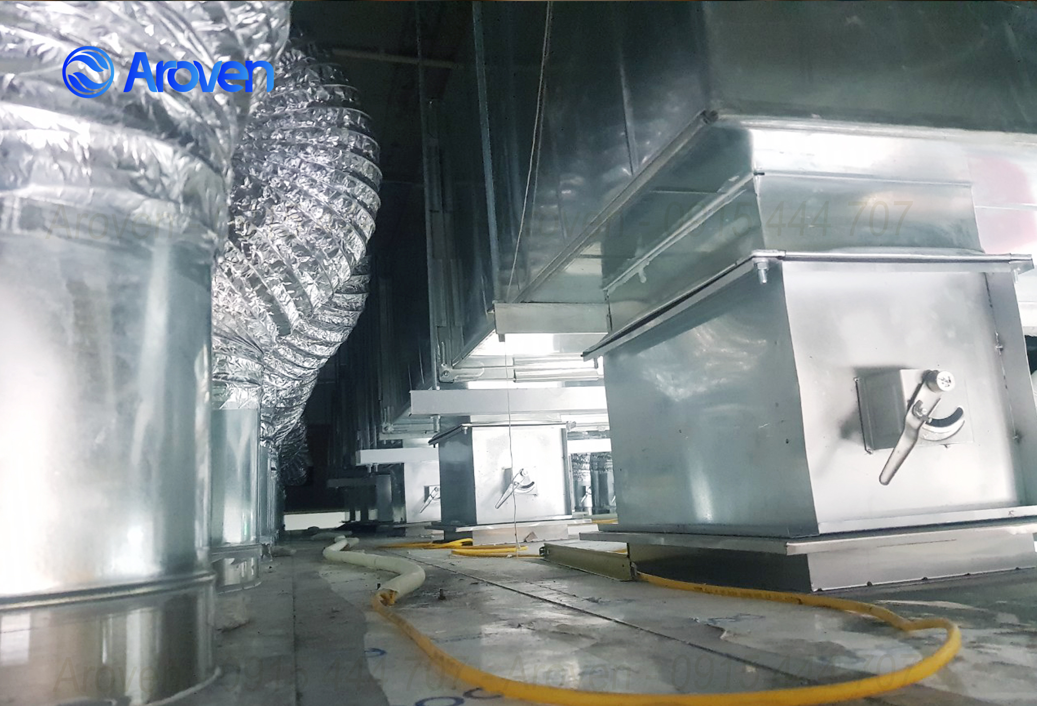 Aroven ứng dụng ống gió mềm trong hệ thống thông gió hiện đại Aroven ứng dụng ống gió mềm trong hệ thống thông gió hiện đại