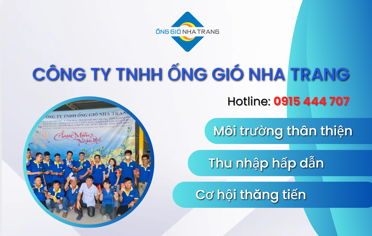 Bắt đầu hành trình với ngành Cơ Điện Lạnh cùng Ống Gió Nha Trang Bắt đầu hành trình với ngành Cơ Điện Lạnh cùng Ống Gió Nha Trang