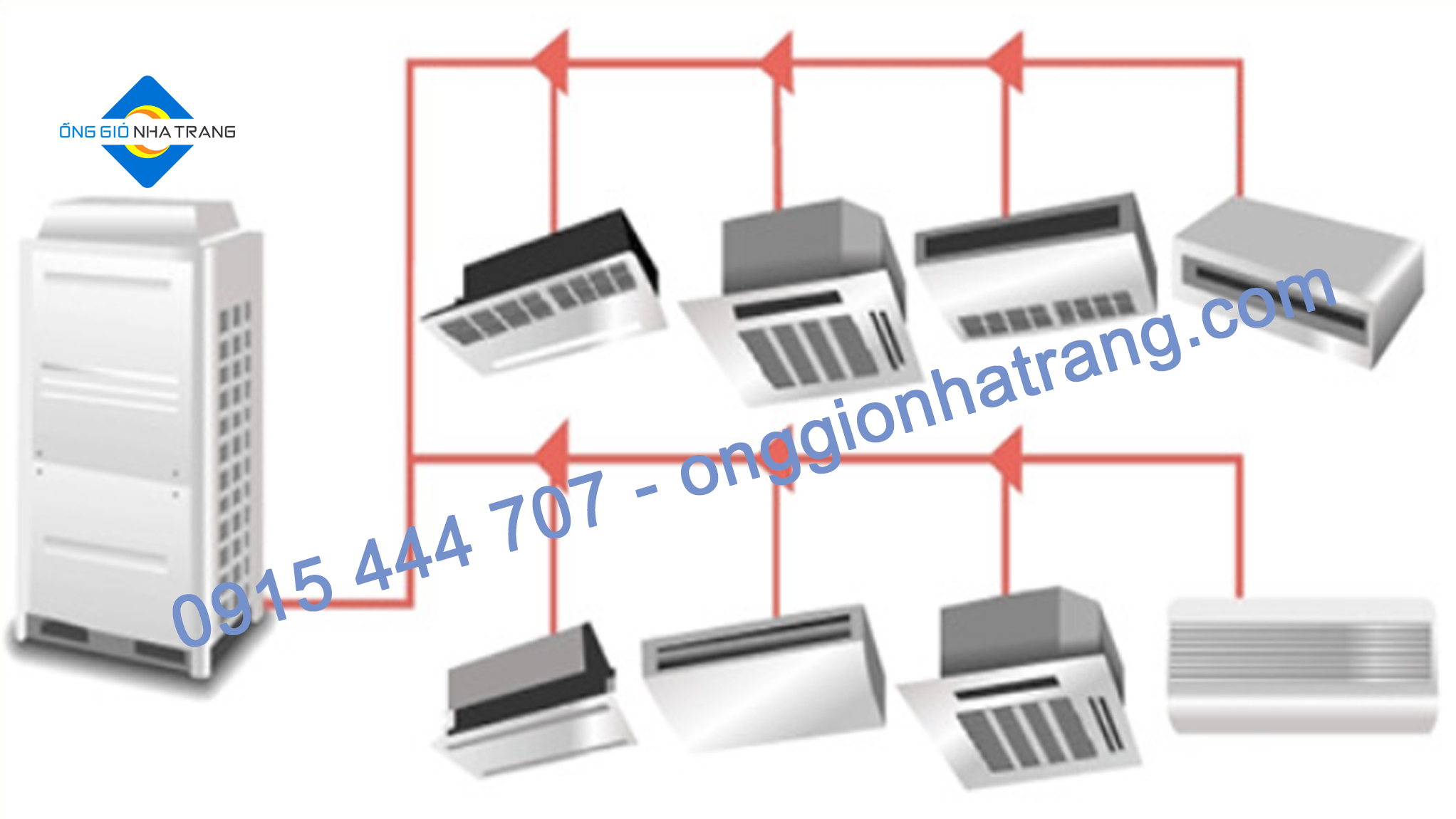 Ống Gió Nha Trang Hệ thống thông gió VRF Ống Gió Nha Trang Hệ thống thông gió VRF