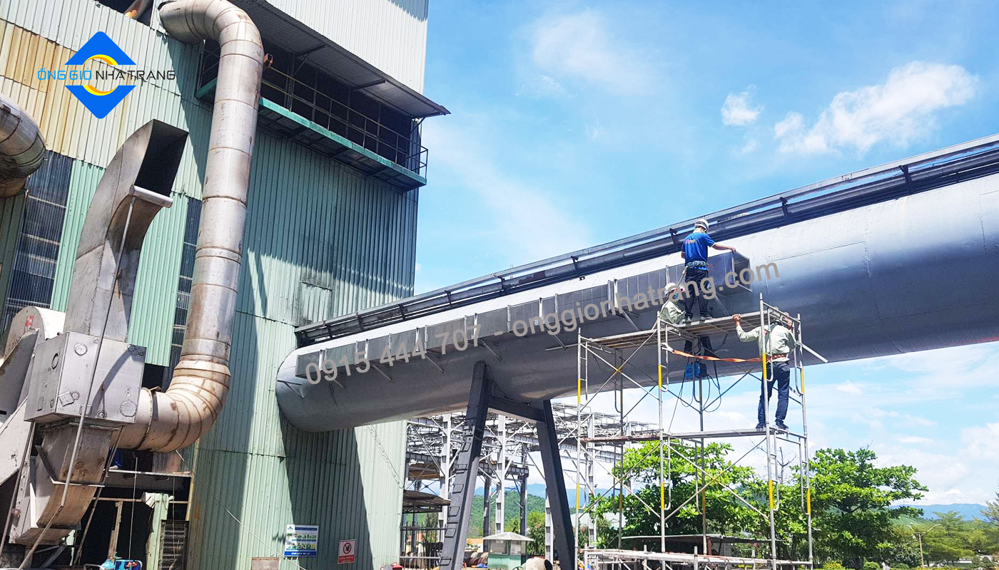 Ống Gió Nha Trang thi công hệ thống ống gió làm mát nhà xưởng Ống Gió Nha Trang thi công hệ thống ống gió làm mát nhà xưởng