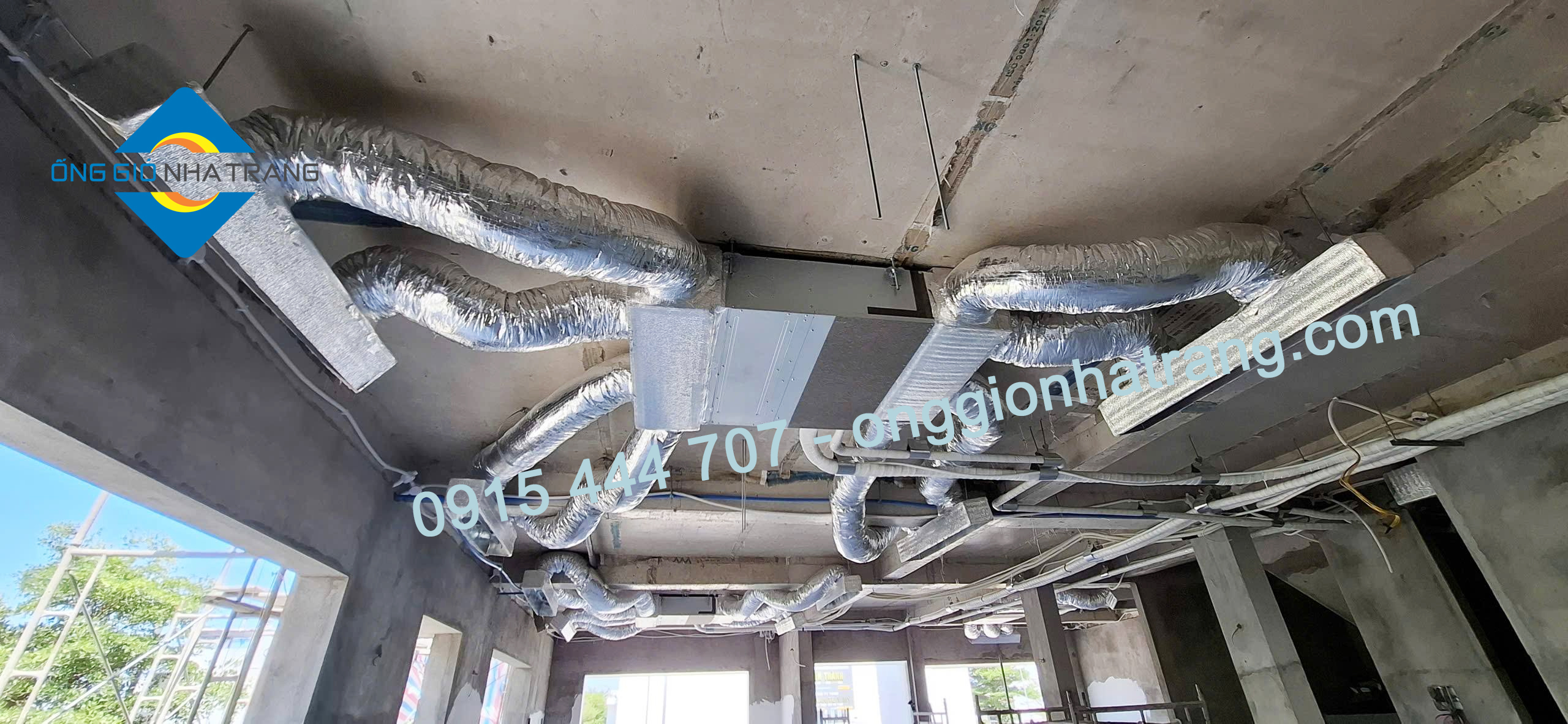 Ống Gió Nha Trang thiết kế, thi công lắp đặt hệ thống cơ điện lạnh HVAC cho mọi công trình