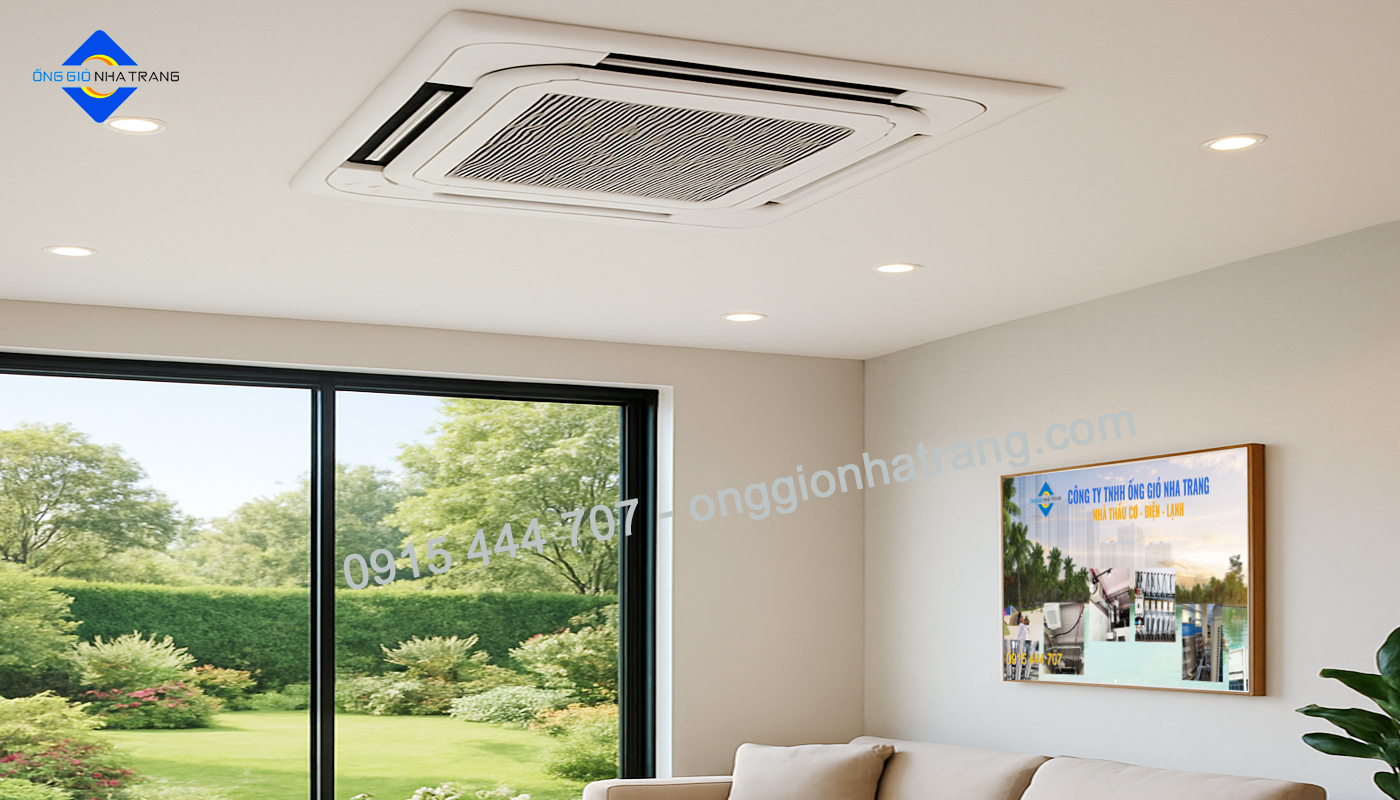 Ống Gió Nha Trang tư vấn thiết kế thi công hệ thống máy lạnh cho mọi công trình.3