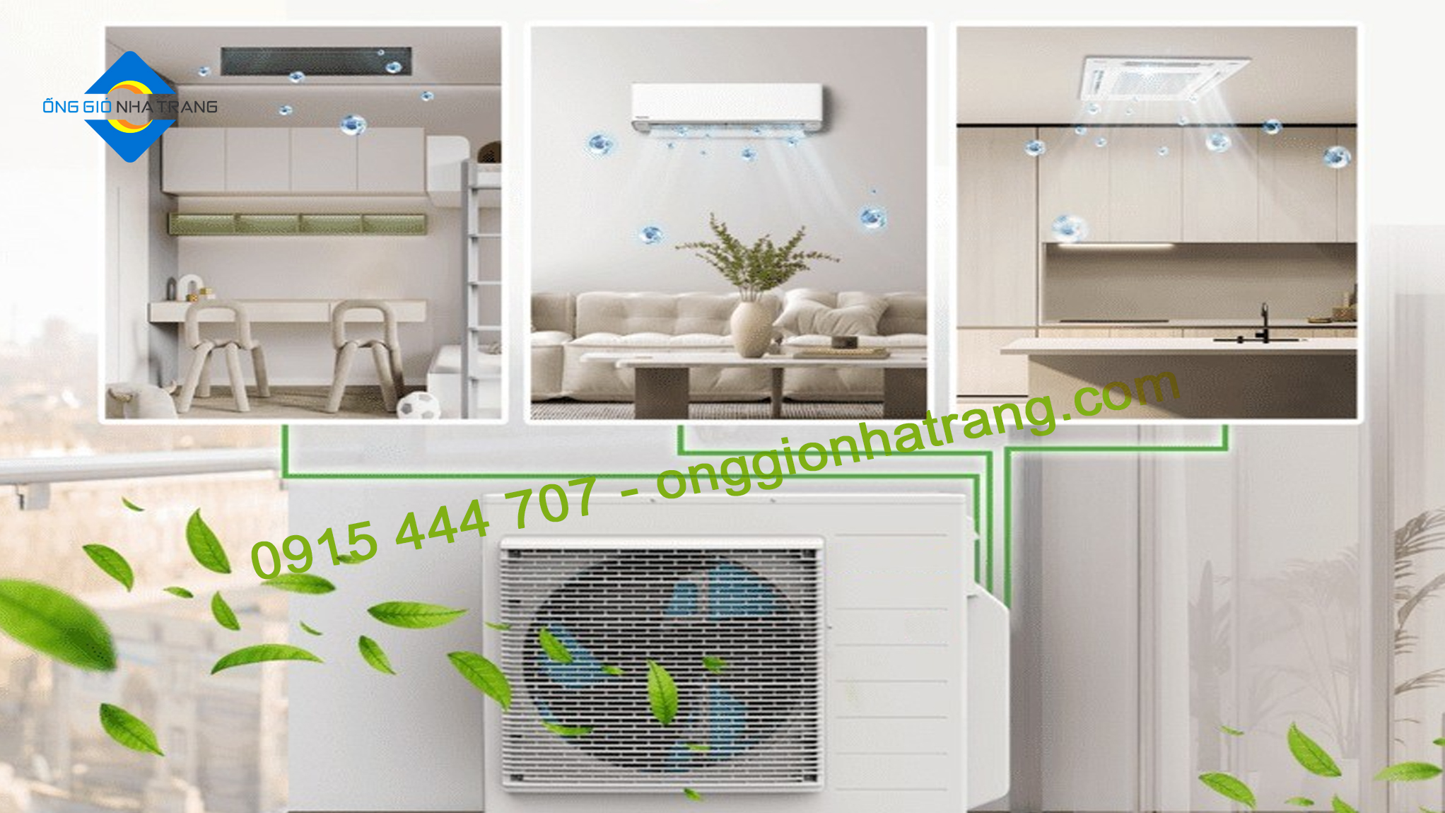 Ống Gió Nha Trang – Giải pháp điều hòa Multi