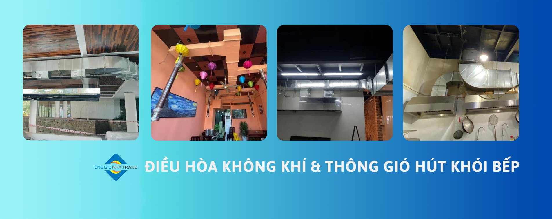 Dieu hoa khong khi thong gio, hut khoi bep Ong gio Nha Trang
