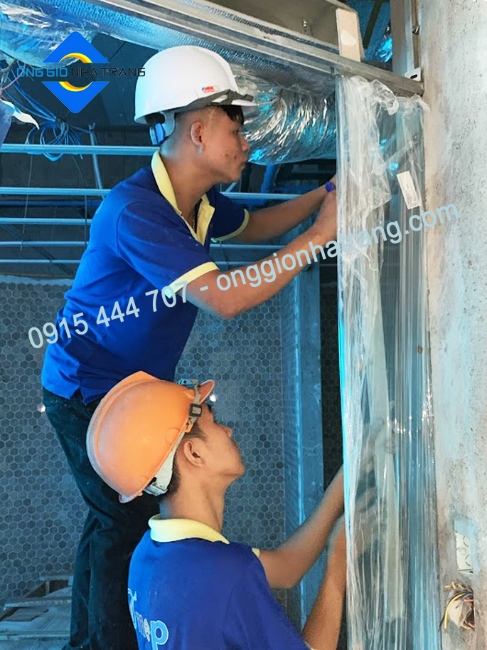 Thi công hệ thống cơ điện Ống Gió Nha Trang thực hiện Thi công hệ thống cơ điện Ống Gió Nha Trang thực hiện